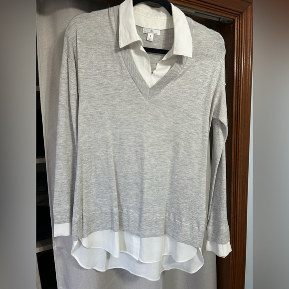 Camber&Grace grey sweater shirt - Picture 1 of 2